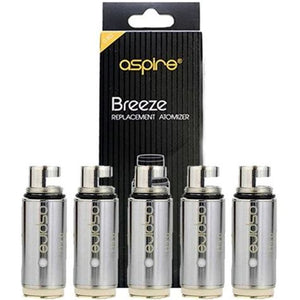 ASPIRE - BREEZE COILS (5PK) (COILS SOLD INDIVIDUALLY)