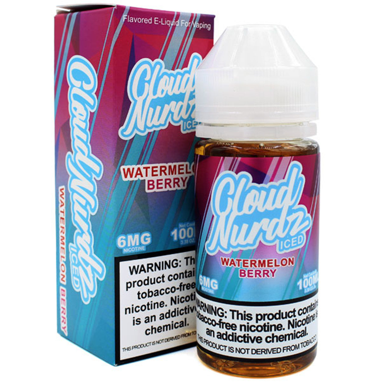 CLOUD NURDZ 100ML - WATERMELON BERRY ICED