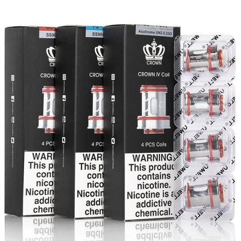 UWELL - CROWN 4 COILS (4PK) (COILS SOLD INDIVIDUALLY)