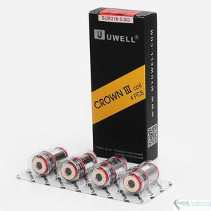 UWELL - CROWN 3 COILS (4PK) (COILS SOLD INDIVIDUALLY)
