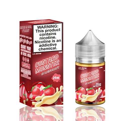 MONSTER VAPE LAB - CUSTARD MONSTER 100ML - STRAWBERRY