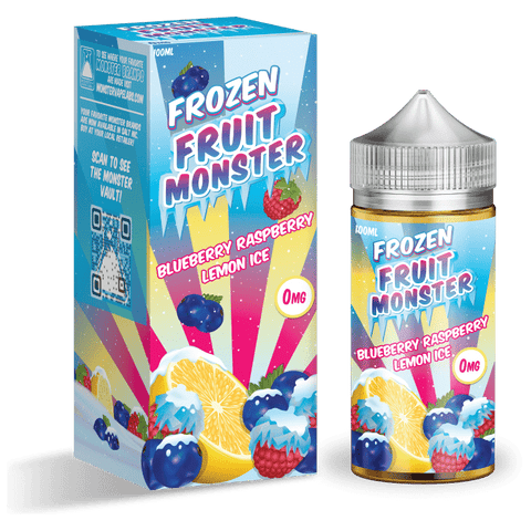 FROZEN FRUIT MONSTER 100ML BLUEBERRY RASPBERRY LEMON ICE E-JUICE