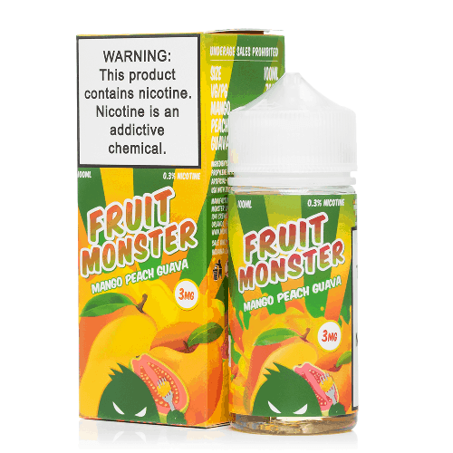 FRUIT MONSTER 100ML MANGO PEACH GUAVA E-JUICE