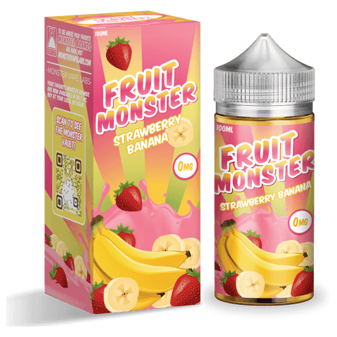 FRUIT MONSTER 100ML STRAWBERRY BANANA E-JUICE