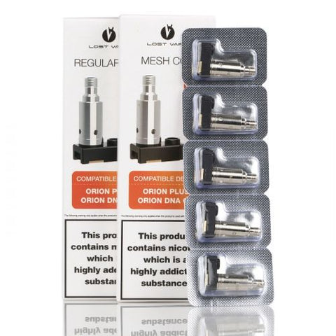 LOSTVAPE - ORION PLUS COILS (5PK) (COILS SOLD INDIVIDUALLY)